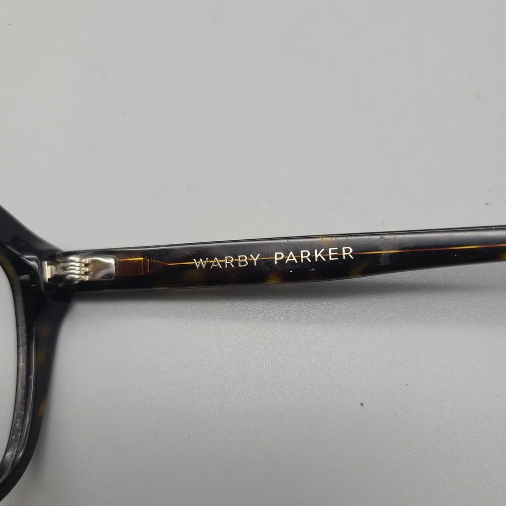 Warby Parker Nancy M 283 Dark Tortoise Geometric Cat Eye Eyeglasses 53-16-135